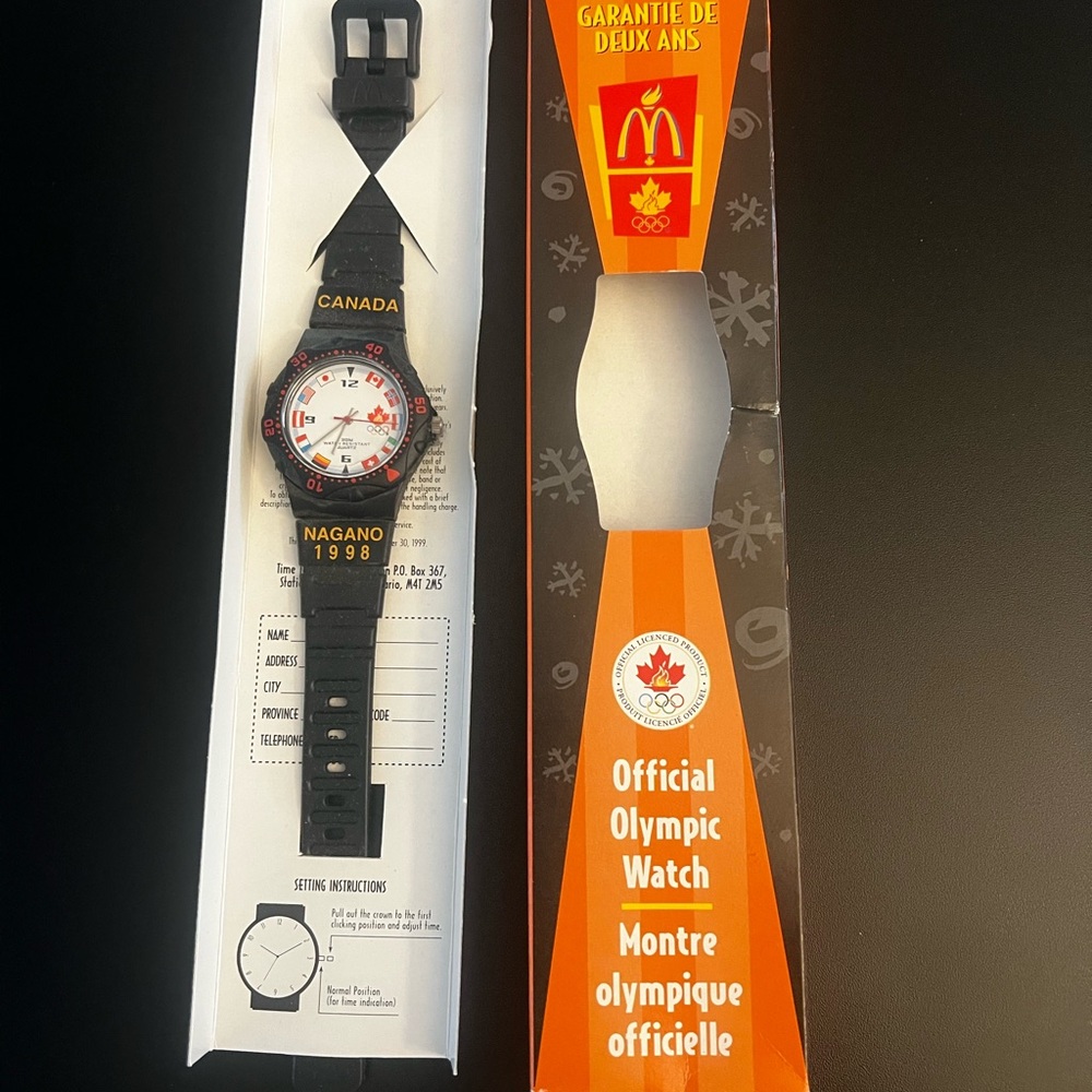Nagano 1998 Olympic Watch New collection item by Seiko New Battery installed!